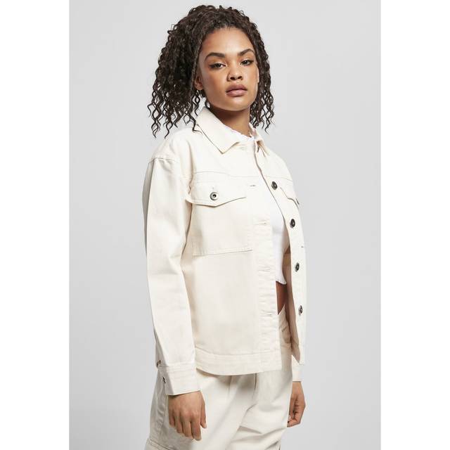 UC Ladies UC Ladies Oversized Shirt Jacket Beige / 4XL Skjorta