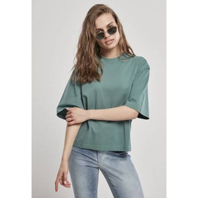 UC Ladies UC Organic Oversized Tee Green / XXL T-shirt