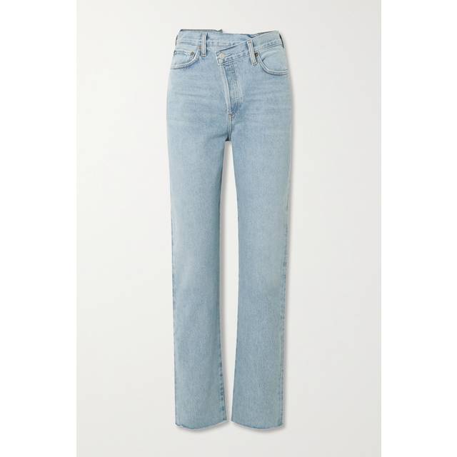 AGOLDE Indigo Criss Cross Jeans - Dimension (Light Ind - WAIST US 31