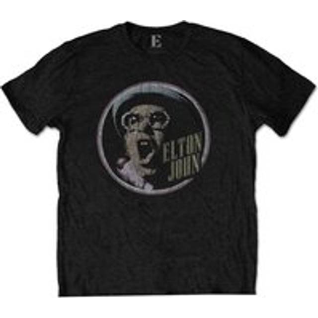 Circle Cotton T-Shirt - Black - M