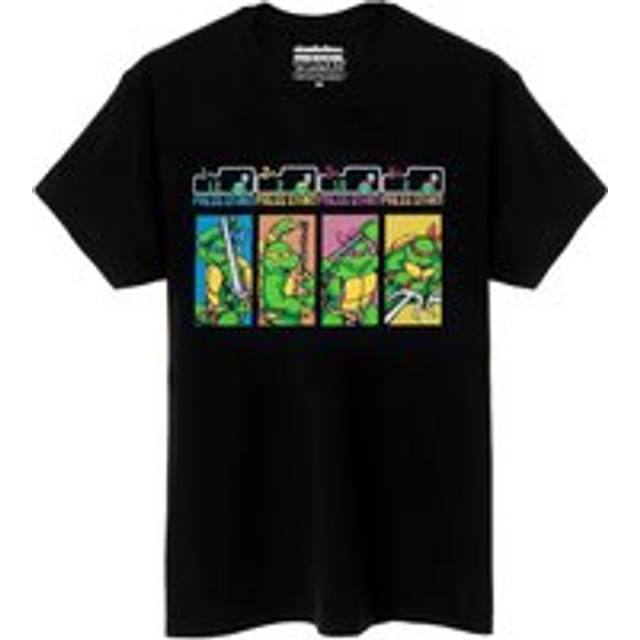 (M) Teenage Mutant Ninja Turtles T-Shirt Mens TMNT Arcade Game Retro Top