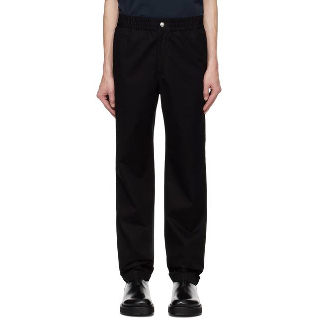 Maison Kitsuné, Byxor, Herr, 3Xs, Bomull, Casual Bomulls Gabardin Byxor med Normal Passform - brown (3XS)