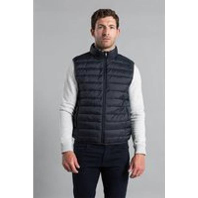 French Connection Mens Navy Superlight Puffer Gilet - Size X-Large