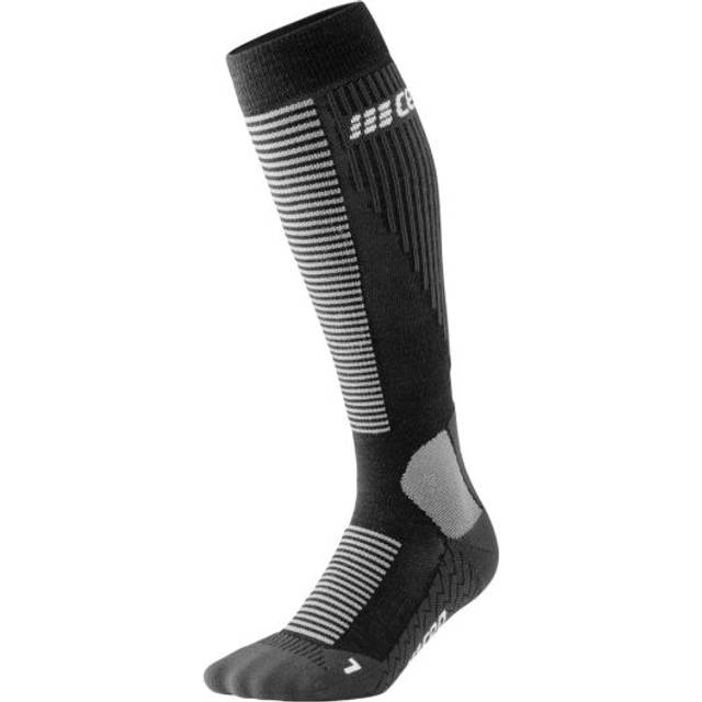 CEP Cold Weather Tall V2 Compression Socks Women - Black, Size IV - black