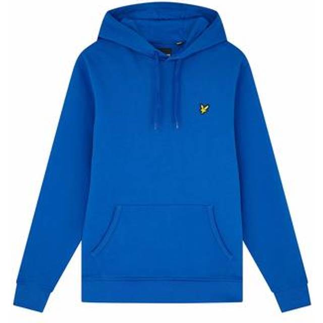 (Bright Blue, XL) Lyle and Scott ML416VOG Men Hoodies Long Sleeve Winter Pullover Hooded Jumpers