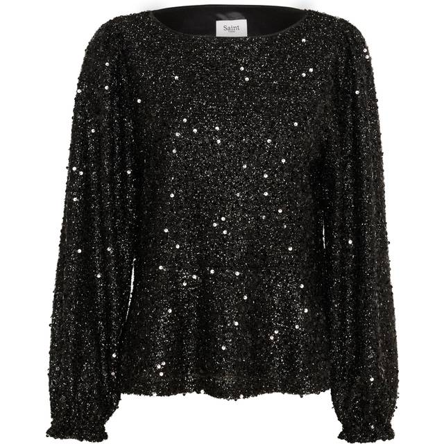 Saint Tropez Hinna Sequin Blouse