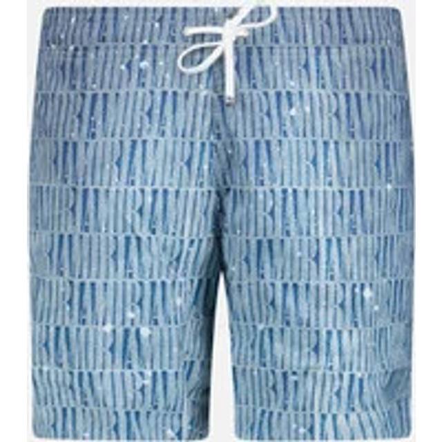 Amiri Gradient Swim Shorts in Blue - Blue / XL