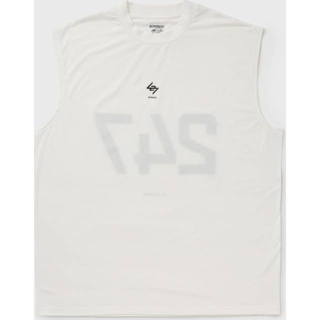 Represent 247 Oversized Tank Top - White - S