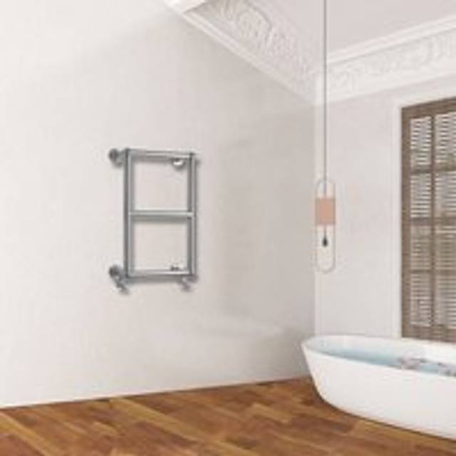 Sky Bathroom - Acezanble 700X400(HxW) Chrome Traditional Victorian Style Heating Towel