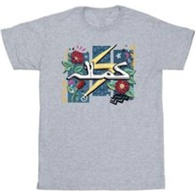 Ms Flower Lightning T-Shirt - Grey - XXL