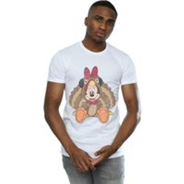 Minnie Mouse Thanksgiving Turkey Costume T-Shirt - White - L