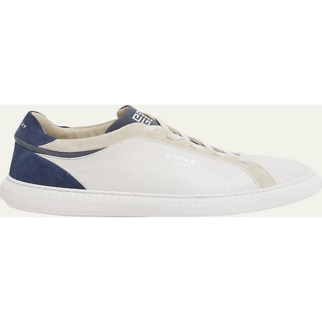 Monogram Leather Lace-Up Trainers