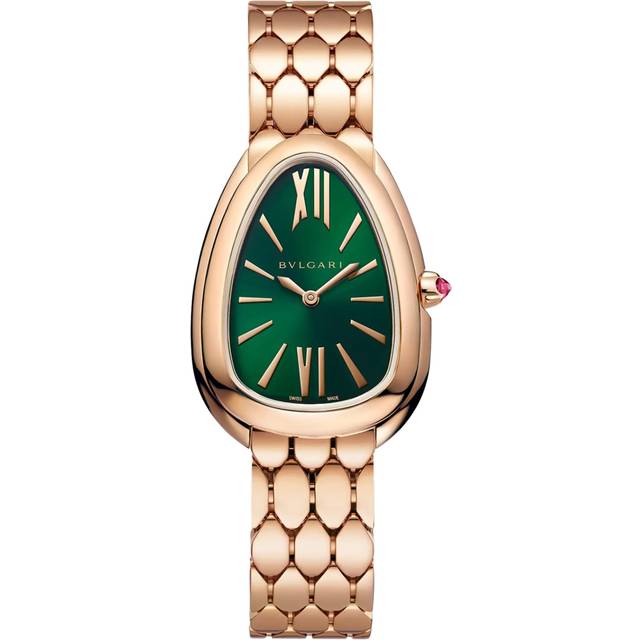 Serpenti Seduttori 33mm Ladies Watch - Green