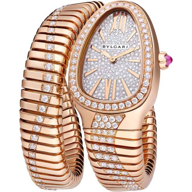 Serpenti Tubogas 35mm Ladies Watch Diamond