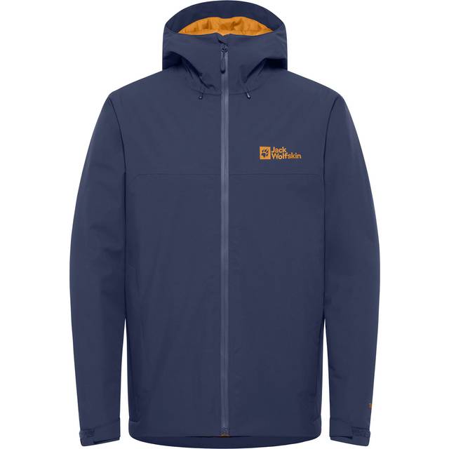Jack Wolfskin Men’s waterproof insulated jacket Wisper Ins Jacket Men XL midnight sky midnight sky