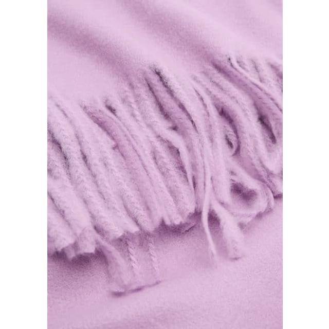 Fringed edge scarf light/pastel purple - Woman - One size - MANGO - Light/Pastel Purple - U