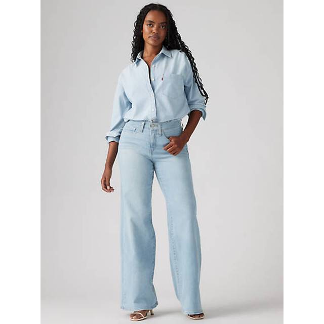 318™ formade jeans med vida ben - Blue - 31X30
