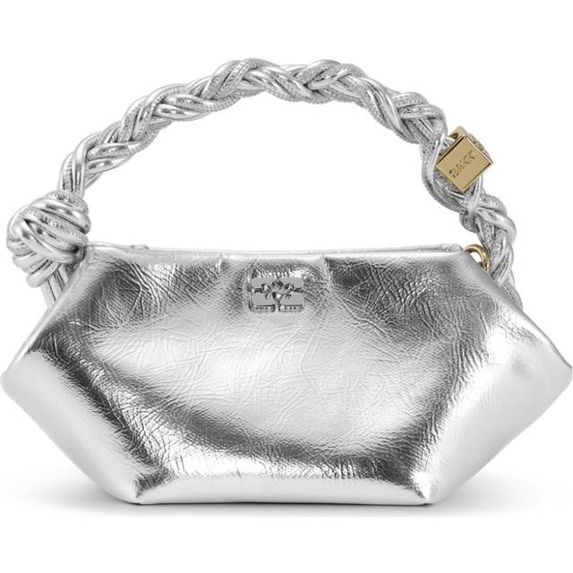 GANNI - Bou mini bag - unisex - Leather/Polyester/Polyurethane - One Size - Silver