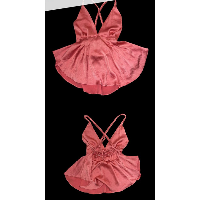 Free people like a babe summer tank top, pink rose, small, rrp $78