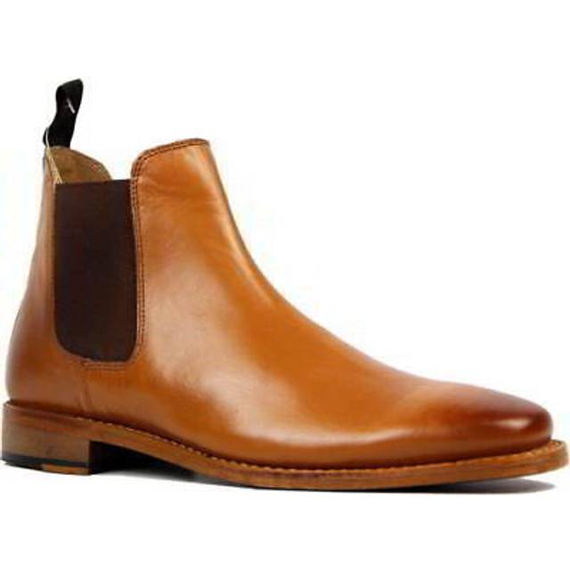 Men kensington twin gusset chelsea boot goodyear welted leather sole