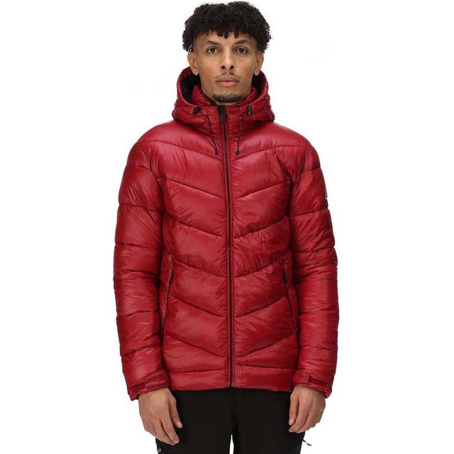 'Toploft II' Water-Repellent Walking Jacket - Dark Red - L
