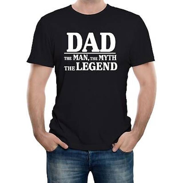 Mens dad, the man, the myth, the legend fathers day t-shirt gift birthday family