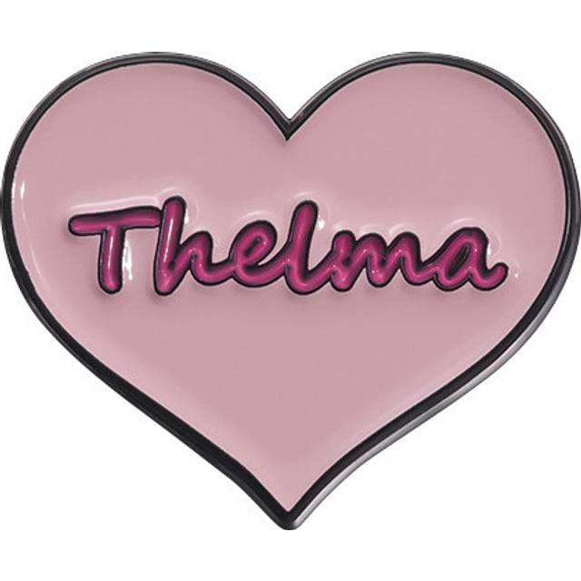 (QHXZ2147) Charming Pink Heart Brooch With Cartoon Character Style And Unique Features For Fashionable Accessories
