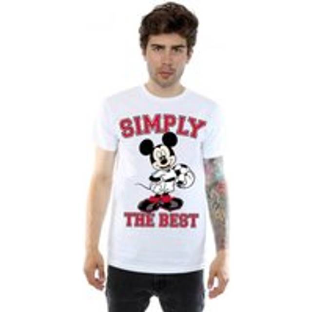 Mickey Mouse Simply The Best T-Shirt - White