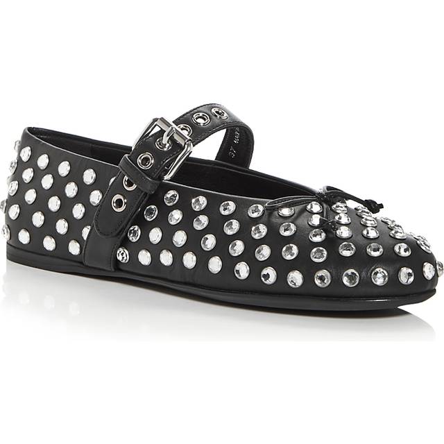 Leather ballerinas