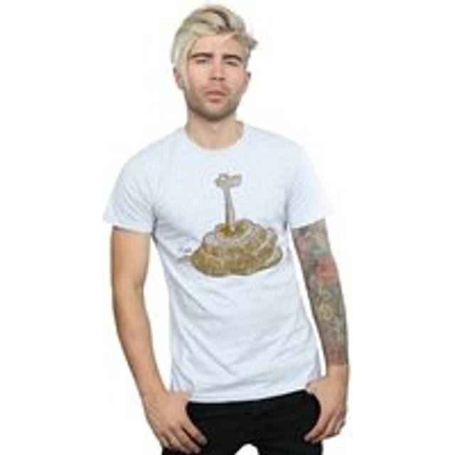 (3XL, Heather Grey) Disney Mens The Jungle Book Classic Kaa T-Shirt