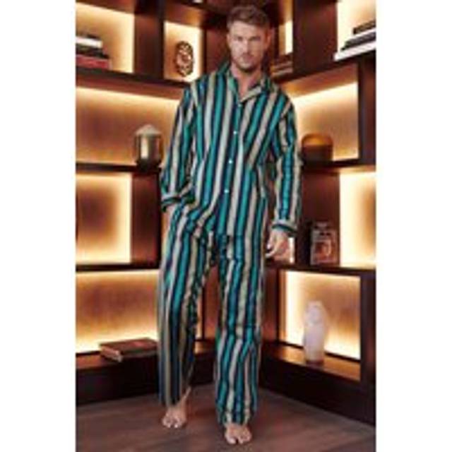 British Boxer Regimental Satin Stripe Pyjamas