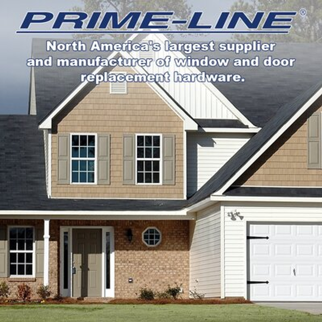 Prime-Line H 3820 Left-Handed  White  Casement Locking Handle with Offset Base (Single Pack)