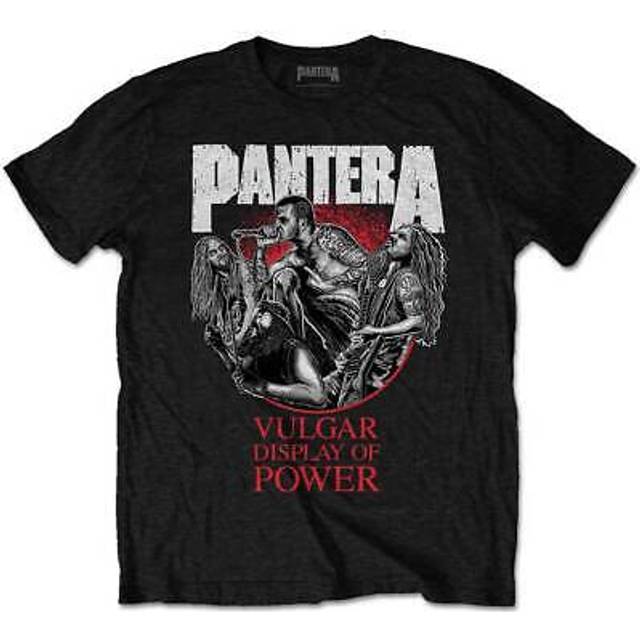 (XXL, Black) Pantera Vulgar Display Of Power 30th Annivesary T Shirt