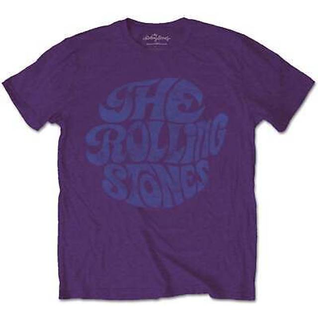 (Medium) Men's The Rolling Stones Vintage 70's Logo White T-Shirt