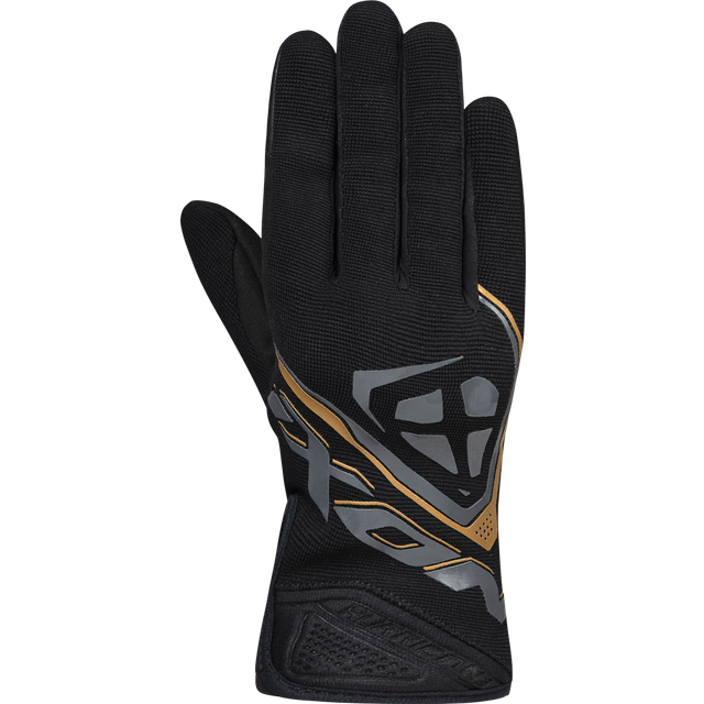 Ixon HURRICANE MC-Handskar Dam Svart-Guld 2XL