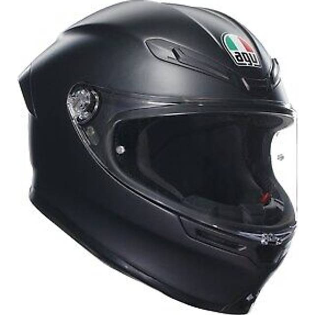 Full face motorcycle helmet AGV K6 S Matt - Noir