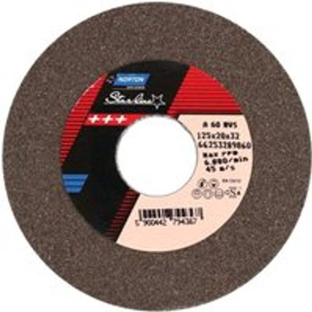 Norton Saint Gobain Starline 200x20x31.75 A60NVS A/O Bench Grinding Wheel