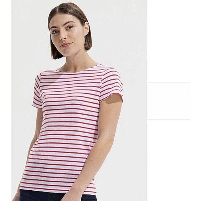 Women's T-shirt Sol's Miles - Blanc