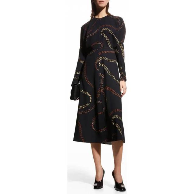 Navy Copper Dolman Midi Dress - Multi (12)