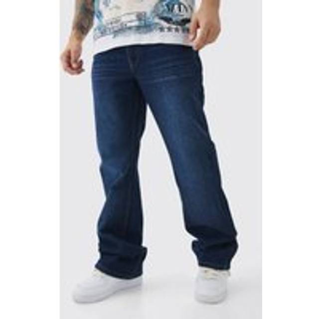 Relaxed Rigid Flare Jean In Indigo - Blue - 36R