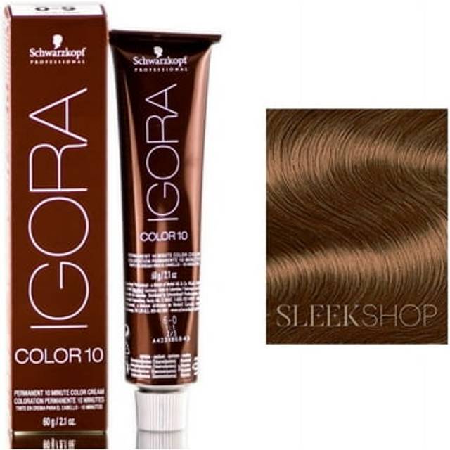 Schwarzkopf Professional Igora Permanent 10 Minute Color Creme  6-65  Dark Blonde Auburn Gold  2.1 Ounce