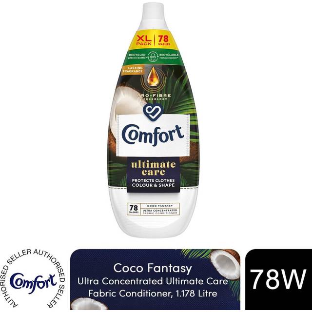 Comfort Ultimate  Fabric Conditioner Coco Fantasy 1.18L, 78W