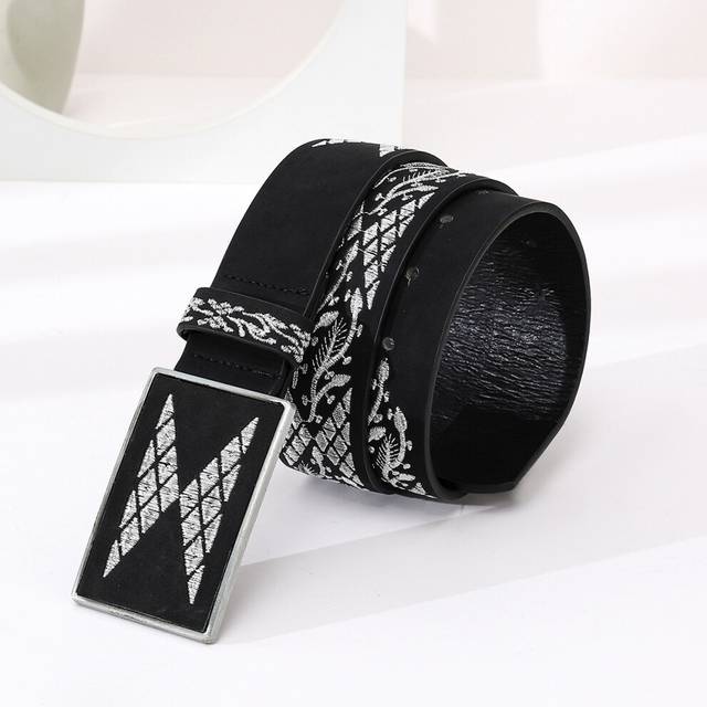 (100cm) Womens Highend Feeling Ethnic Embroidered Belt In Bohemian Vintage Palace Style