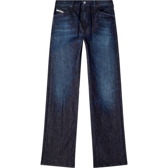 Diesel - 2080 D-Reel Joggjeans® 09L11 straight jeans - men - Cotton/Elastane - 38 - Blue