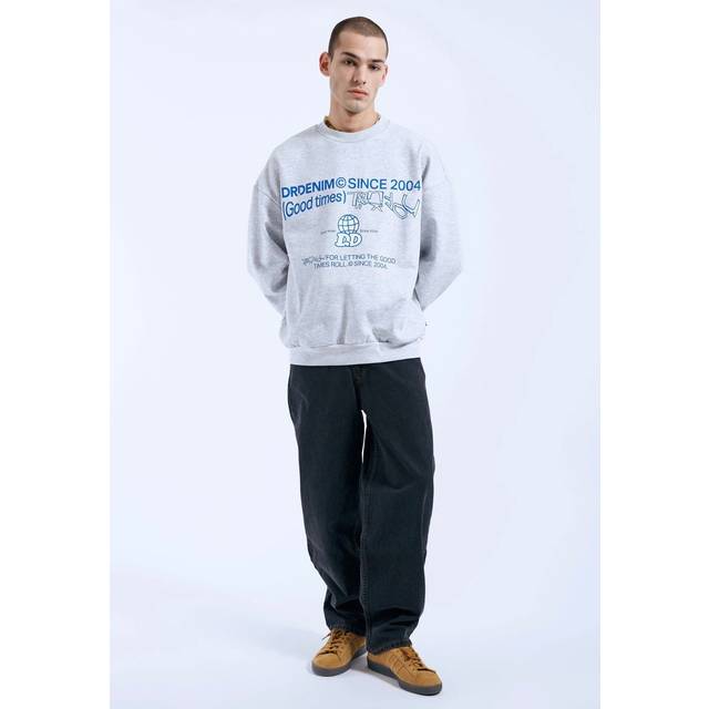 Dr Denim – Kobe – Svarta, tvättade och baggy jeans-Svart/a