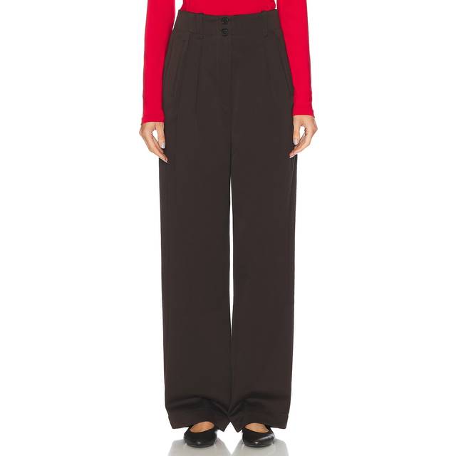 Skall Studio Painter Trouser in Dark Brown - Chocolate. Size 38 (also in 34, 40, 42). (38)