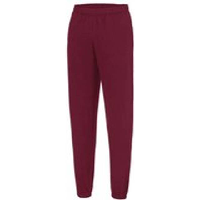 (XS, Burgundy) Awdis College Cuffed Sweatpants / Jogging Bottoms