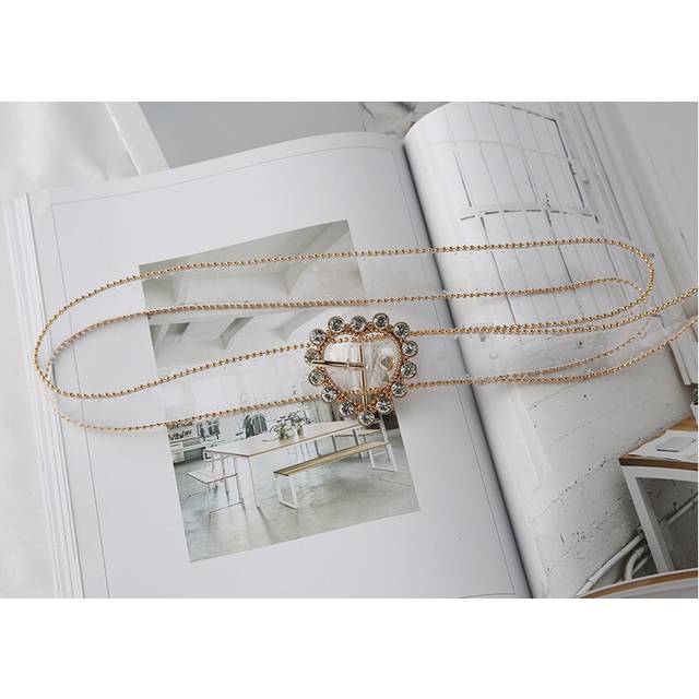 (StyleI) Pvc Transparent Waist Belt Womens Ins Decorative Dress Belt Skinny Belt Trendy
