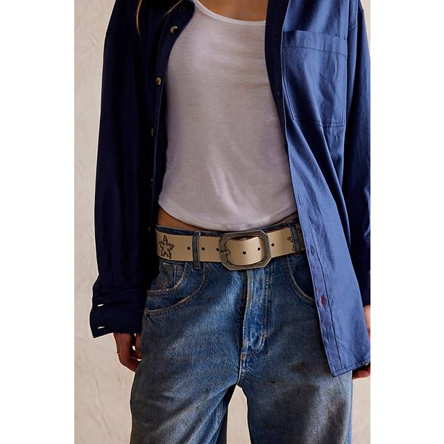 Starcrossed Studded Belt in Sand Dune, Size: M/L