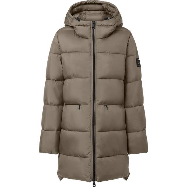 ECOALF for woman. MCWGAJKMARAN0987W24-533 Brown Marangu Coat (M), Casual, Long sleeve, Recycled Polister, Sustainable